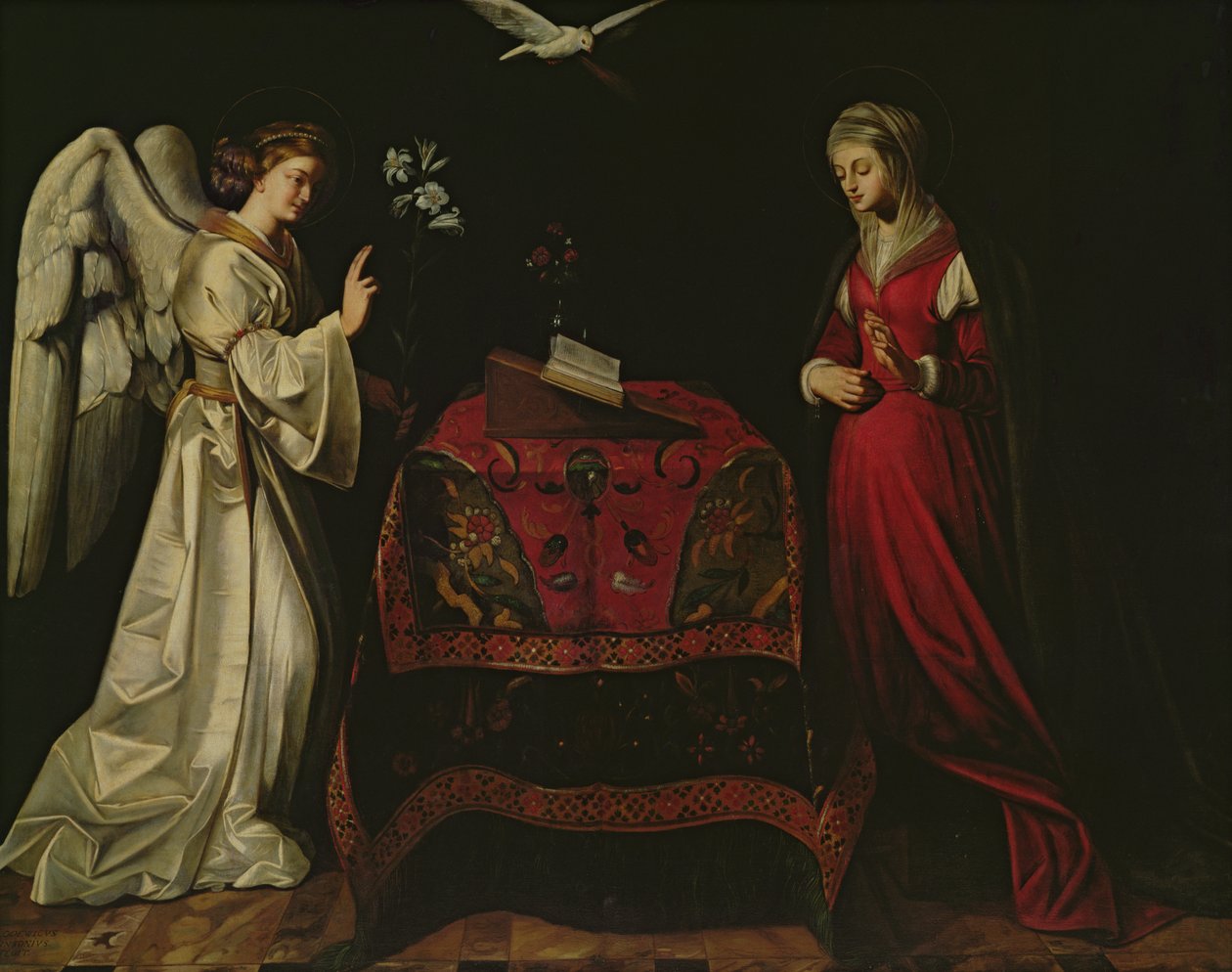 Bebådelsen av Louis Finsonius or Finson