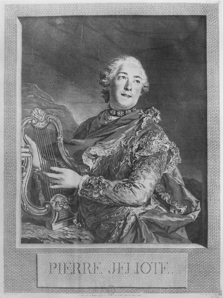 Pierre Jélyotte av Louis Jacques Cathelin