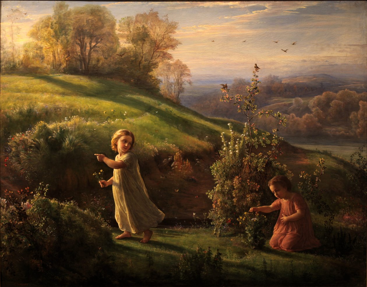 Poem of the Soul - Spring av Louis Janmot
