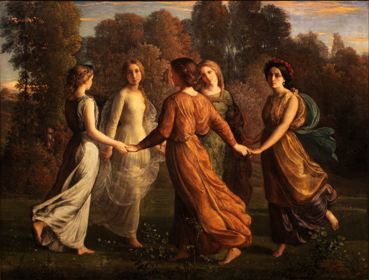 Poem of the Soul - Sunrays av Louis Janmot
