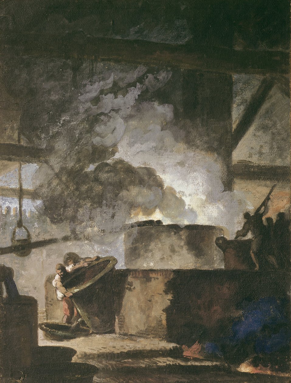 Salpeterverket av Louis Jean Jacques Durameau