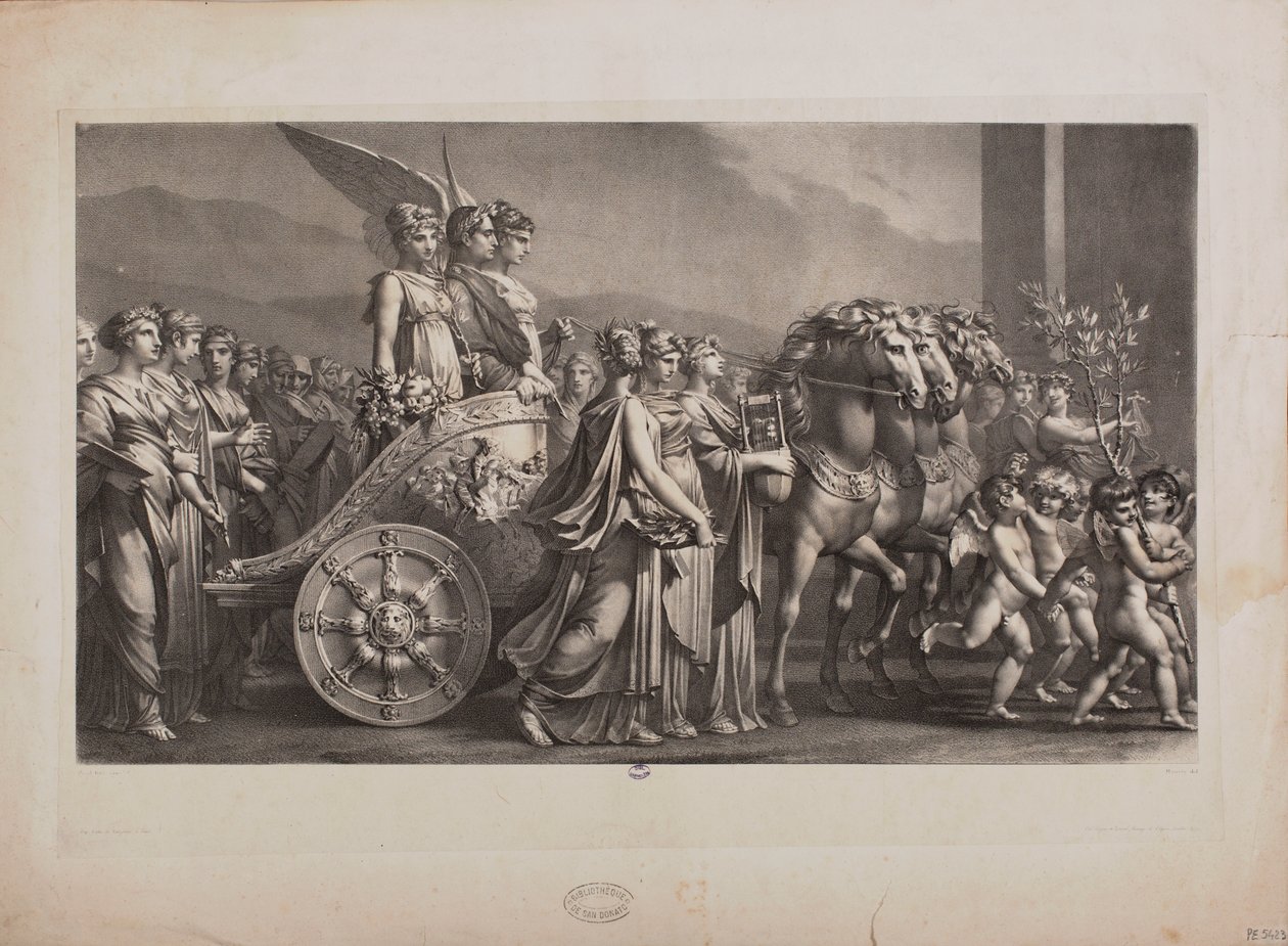 Bonapartes triumf, eller fred av Louis Joseph Maurice