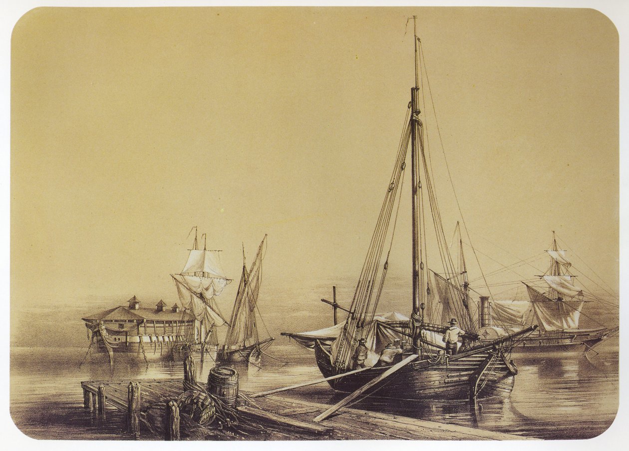 Tartane i Toulon av Louis Le Breton