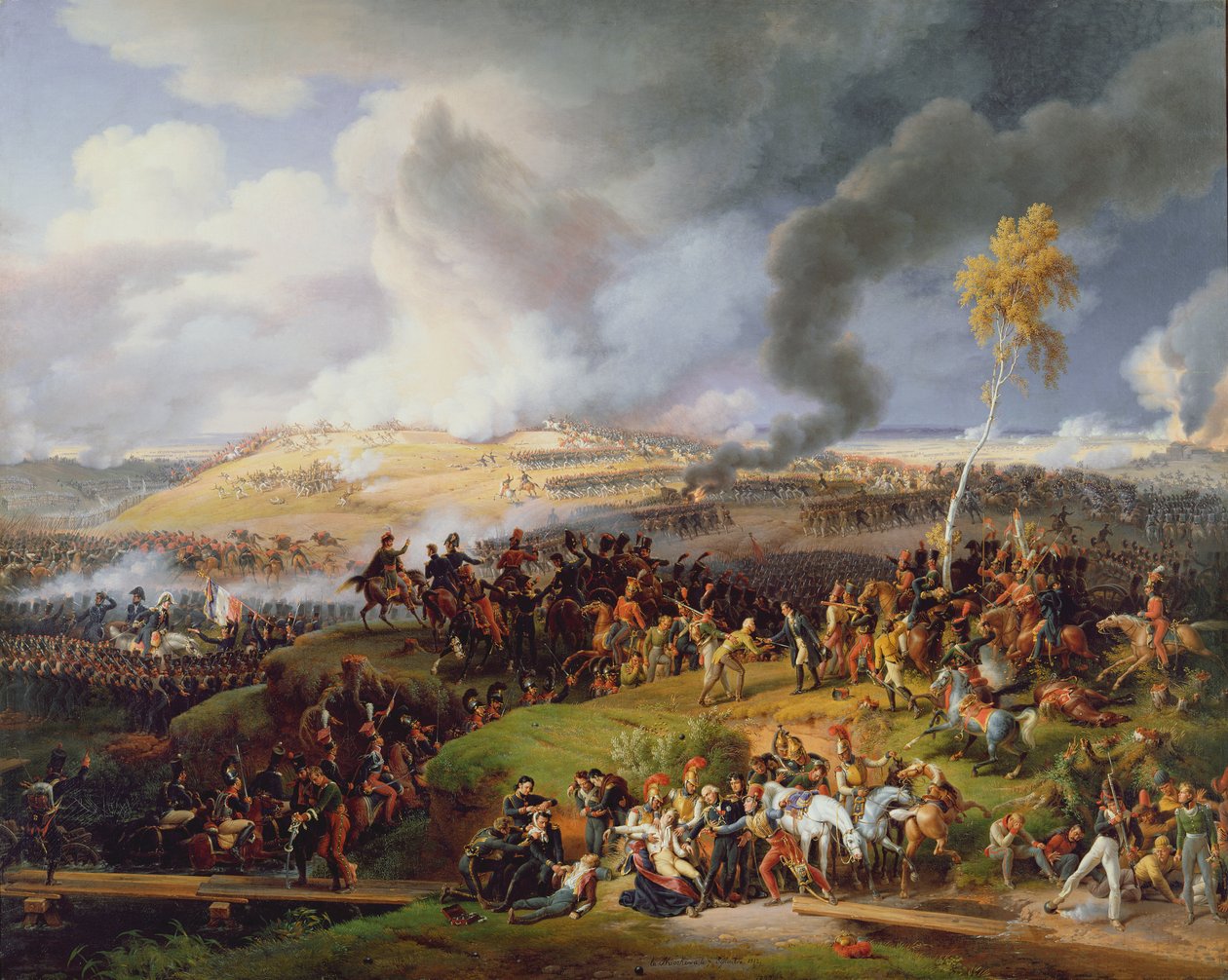 Slaget vid Moskva, 7 september 1812, 1822 av Louis Lejeune