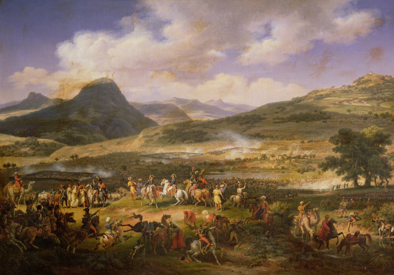 Slaget vid Mount Thabor, 16 april 1799, 1808 (detaljer) av Louis Lejeune