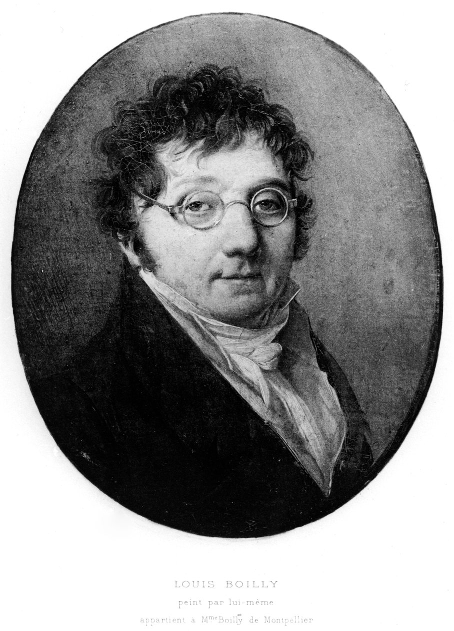 Självporträtt av Louis Boilly av Louis Leopold Boilly
