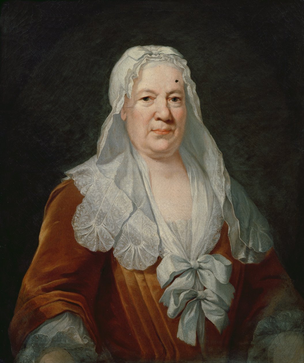 Porträtt av Suzanne Cromelin av Louis Tocqué