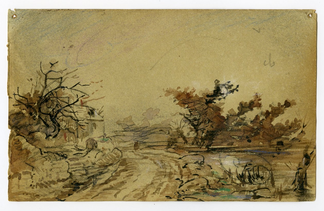 Teckning av Louis-Marie Faudacq av Louis Marie Faudacq