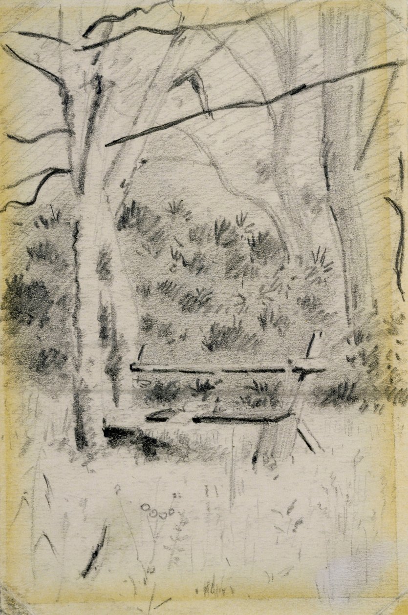 The Bench av Louis Michel Eilshemius
