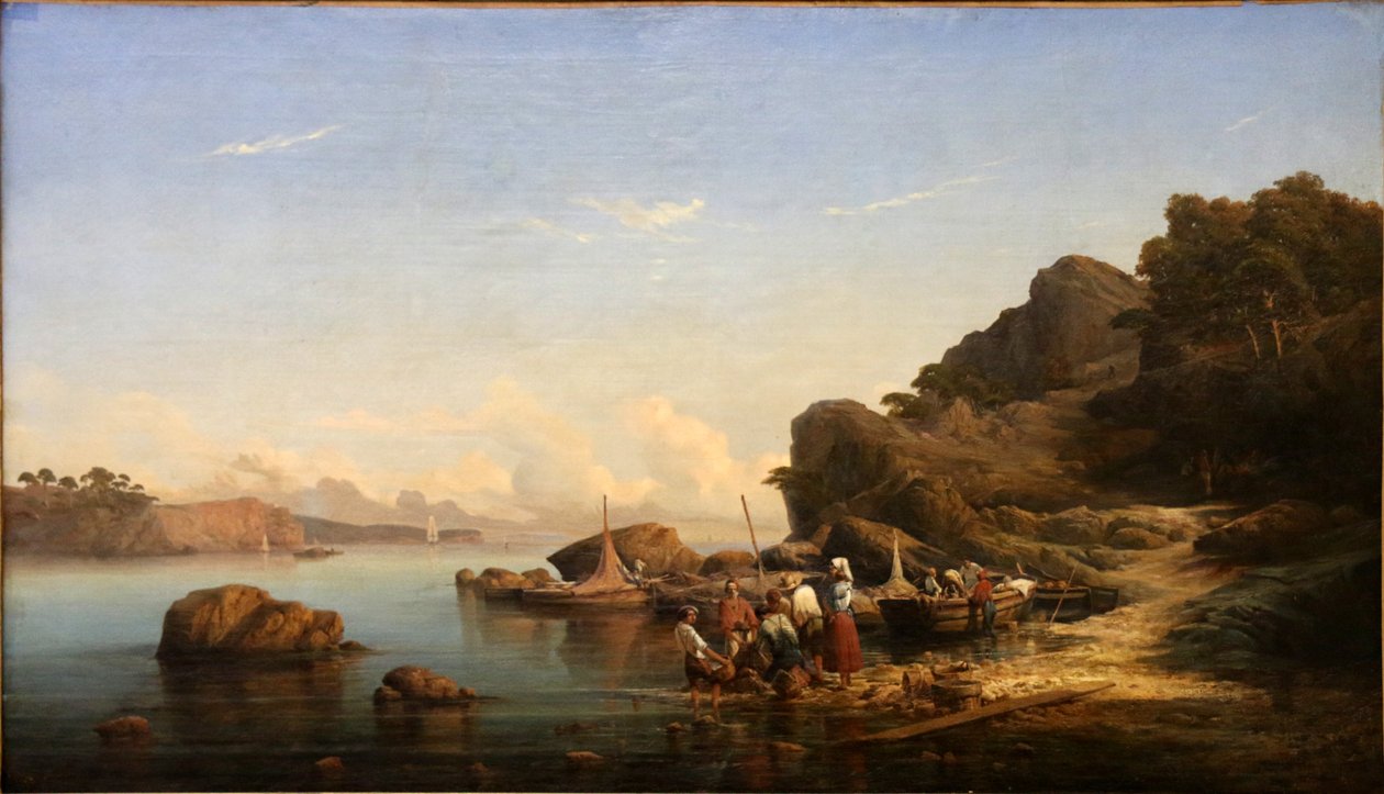 Baie de Magaaud av Louis Édouard Isidore Cauvin
