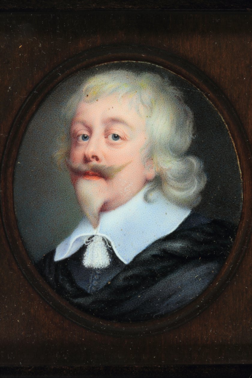 Sir Edward Littleton, Lord Littleton of Munslow (emalj) av Louis du Guernier