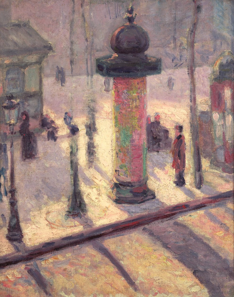 Kiosk på Boulevard Clichy, 1886-7 av Louis Anquetin