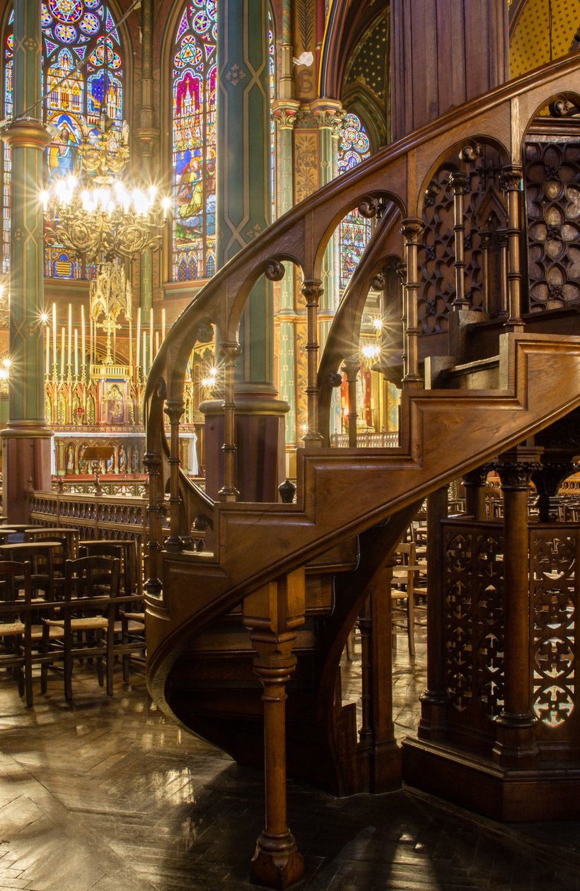 Saint-Eugene-Sainte-Cécile-kyrkan, Paris, 2023 (foto) av Louis Auguste Boileau