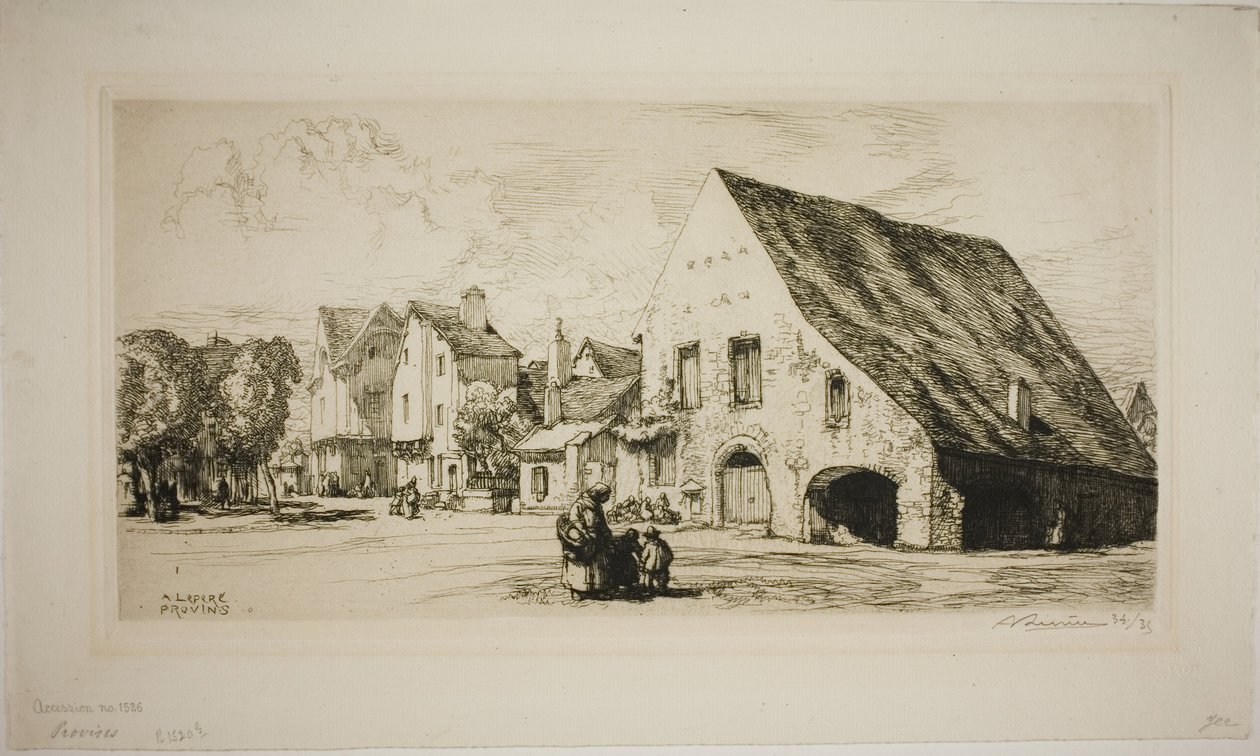 Provins av Louis Auguste Lepère