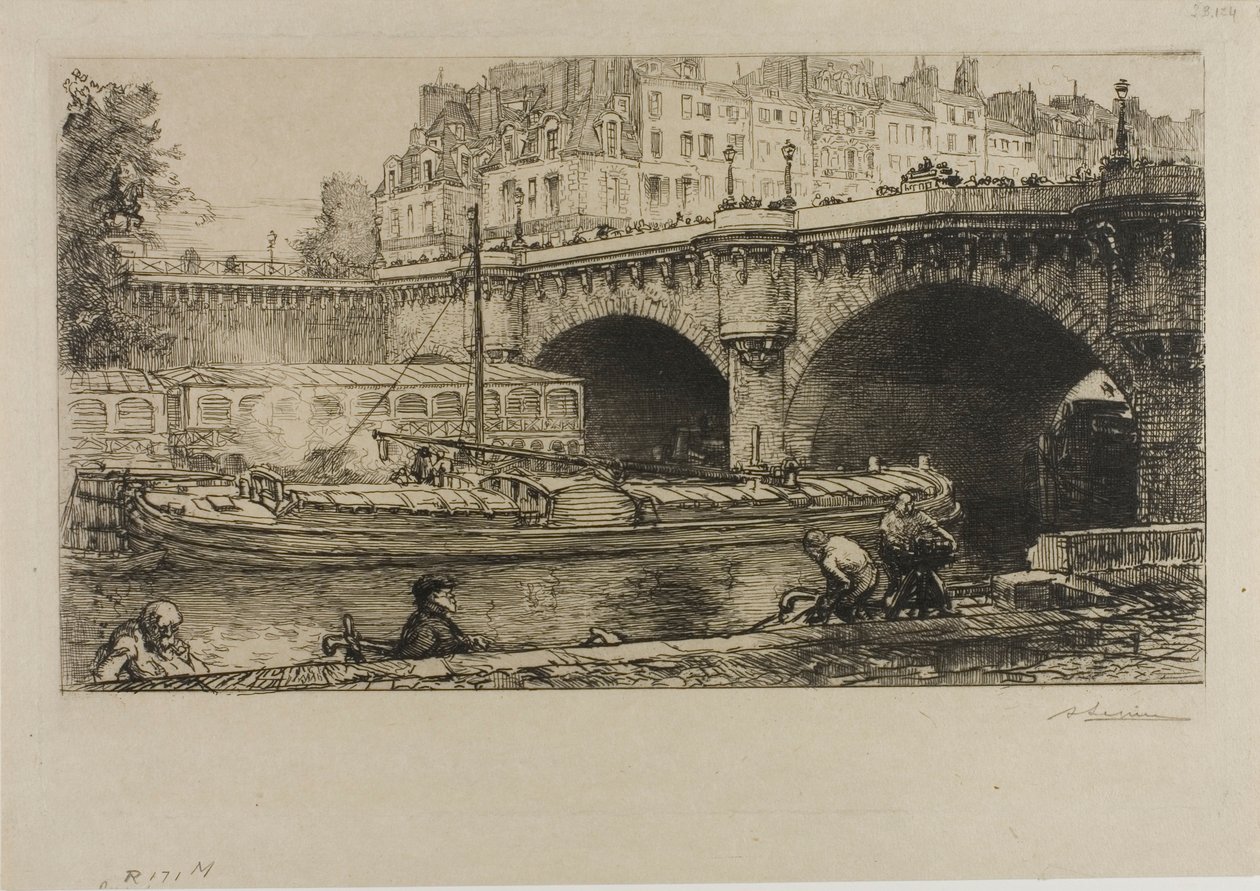 Pont-Neuf av Louis Auguste Lepère