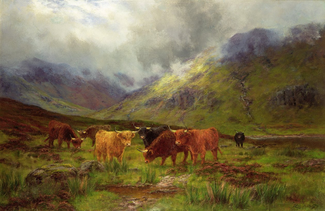 Morgondimmor av Louis Bosworth Hurt