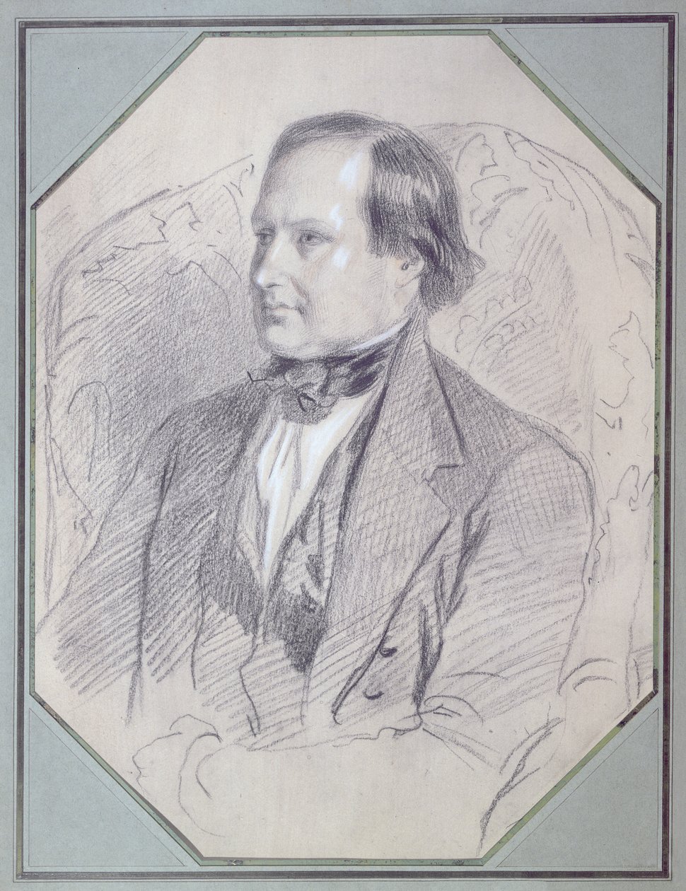 Victor Hugo (1802-85), 1843 av Louis Boulanger