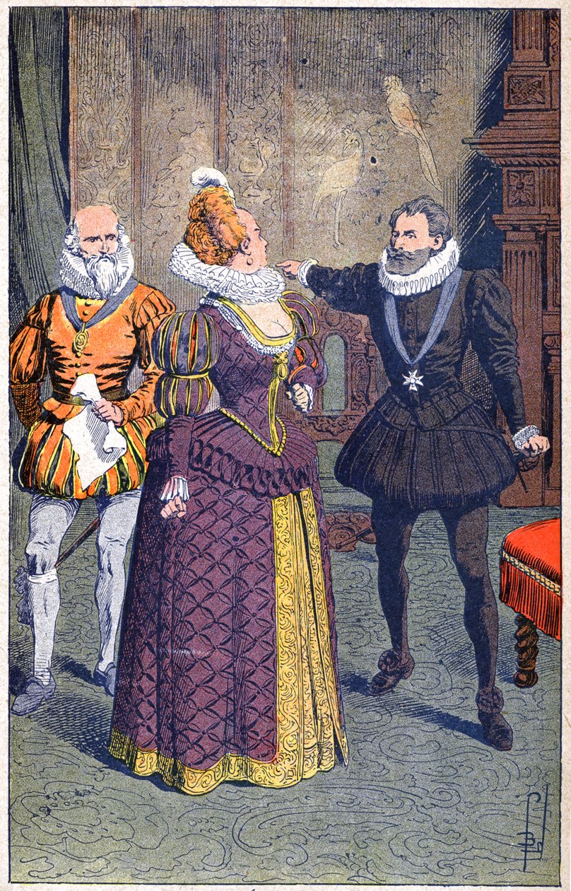 Henri IV och Gabrielle d