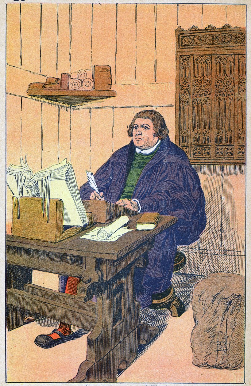 Martin Luther av Louis Charles Bombled