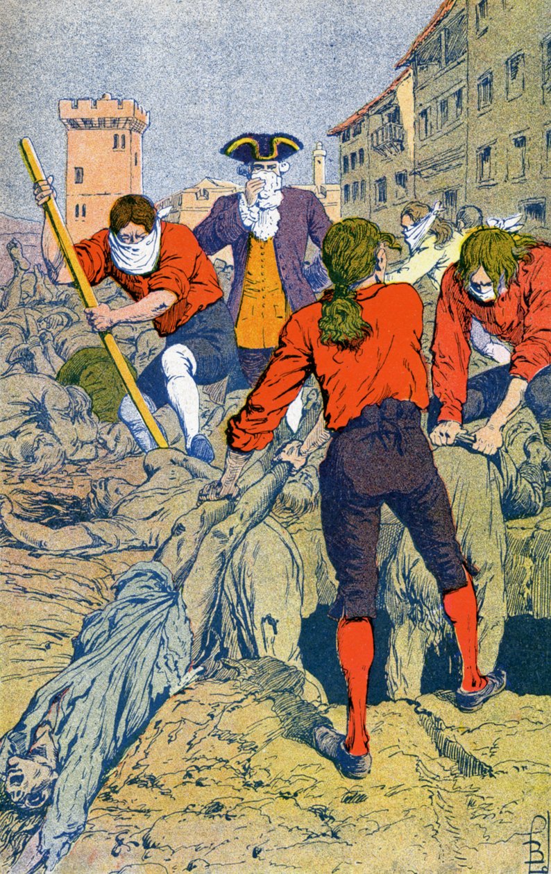 Marseillepest av Louis Charles Bombled