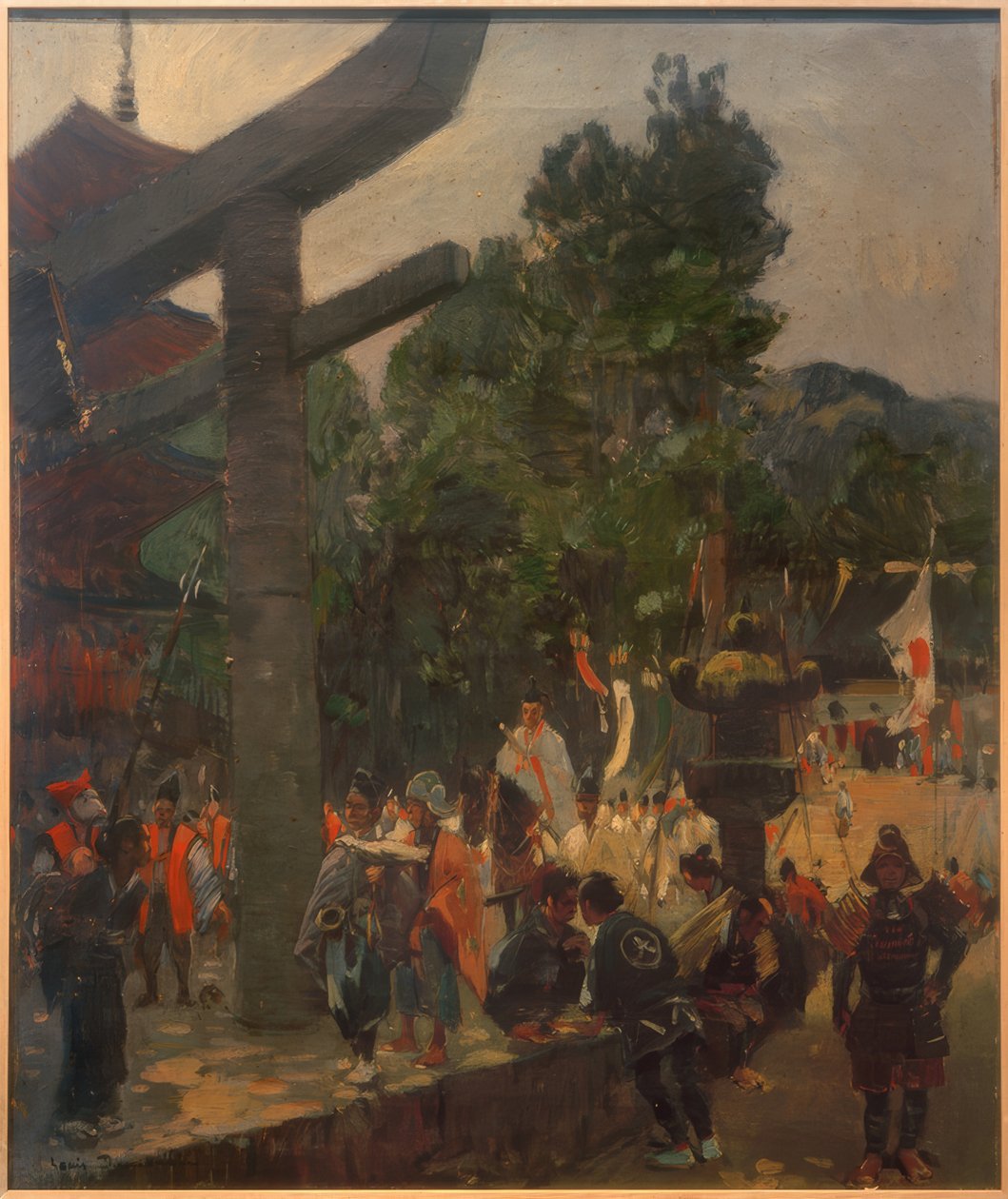Fest i Nikkô av Louis Dumoulin