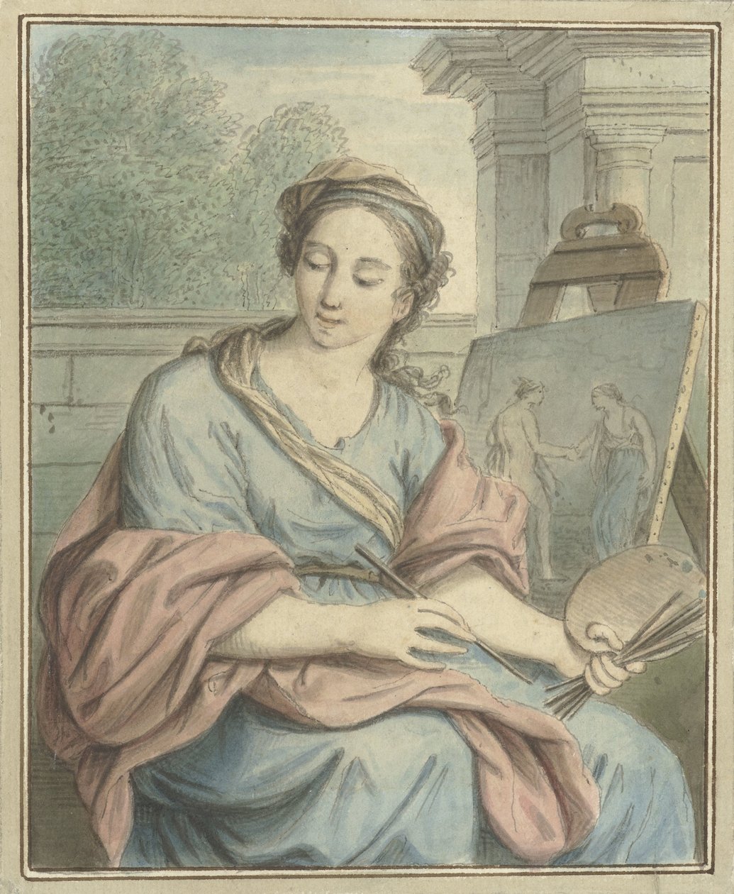 Konsten att måla av Louis Fabritius Dubourg