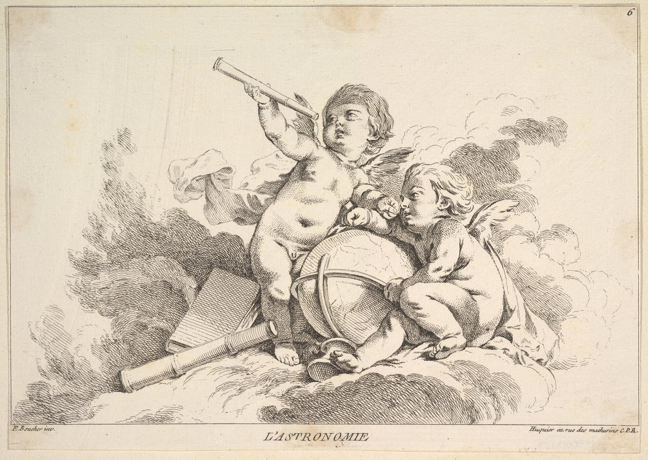 Astronomi. av Louis Felix de la Rue
