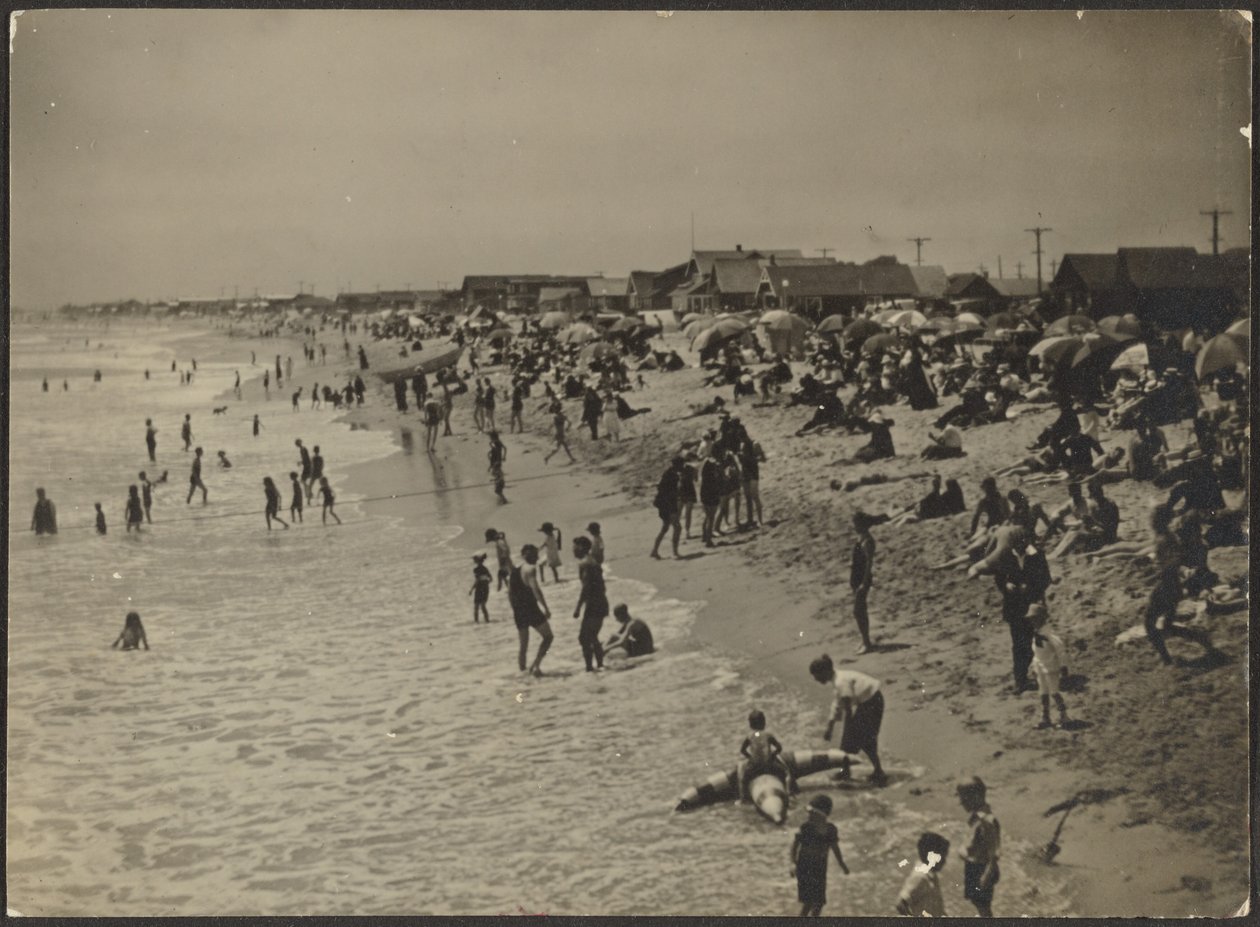 [Beach Scene] av Louis Fleckenstein