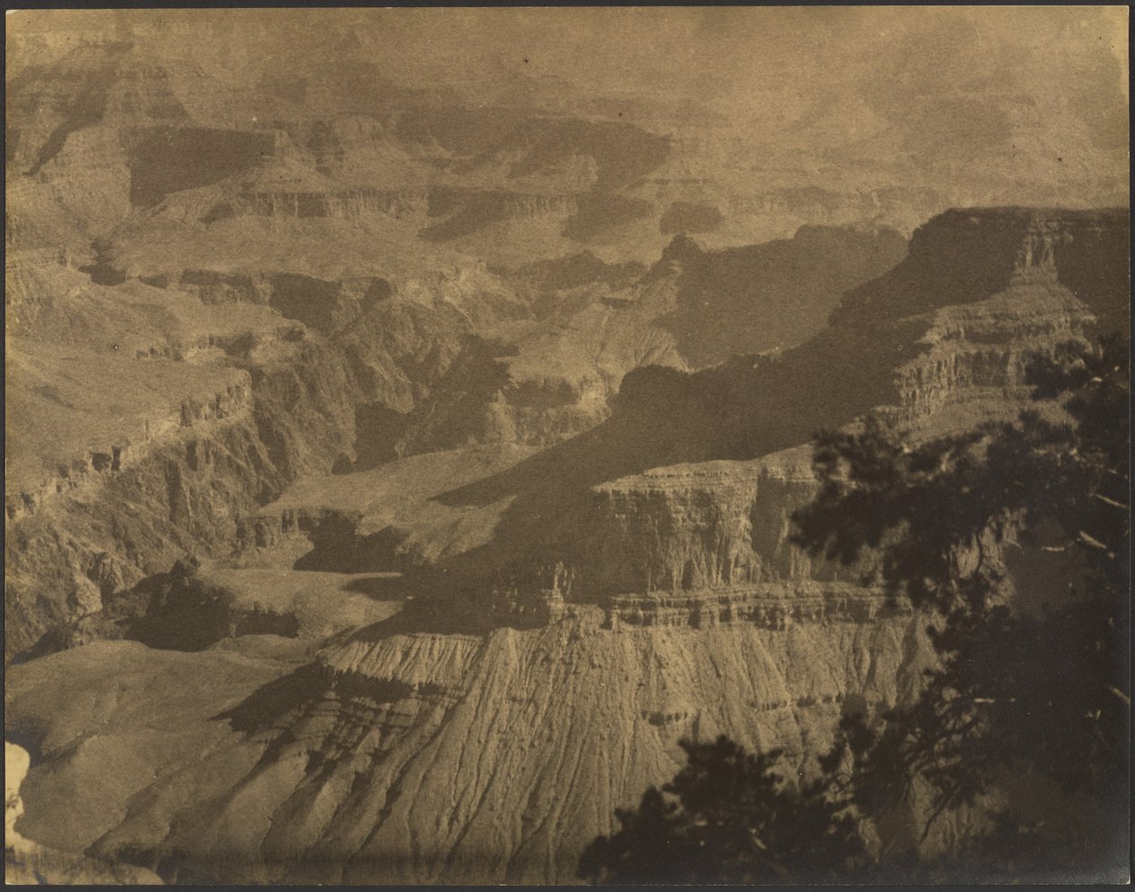 [Canyon Landscape från ovan] av Louis Fleckenstein