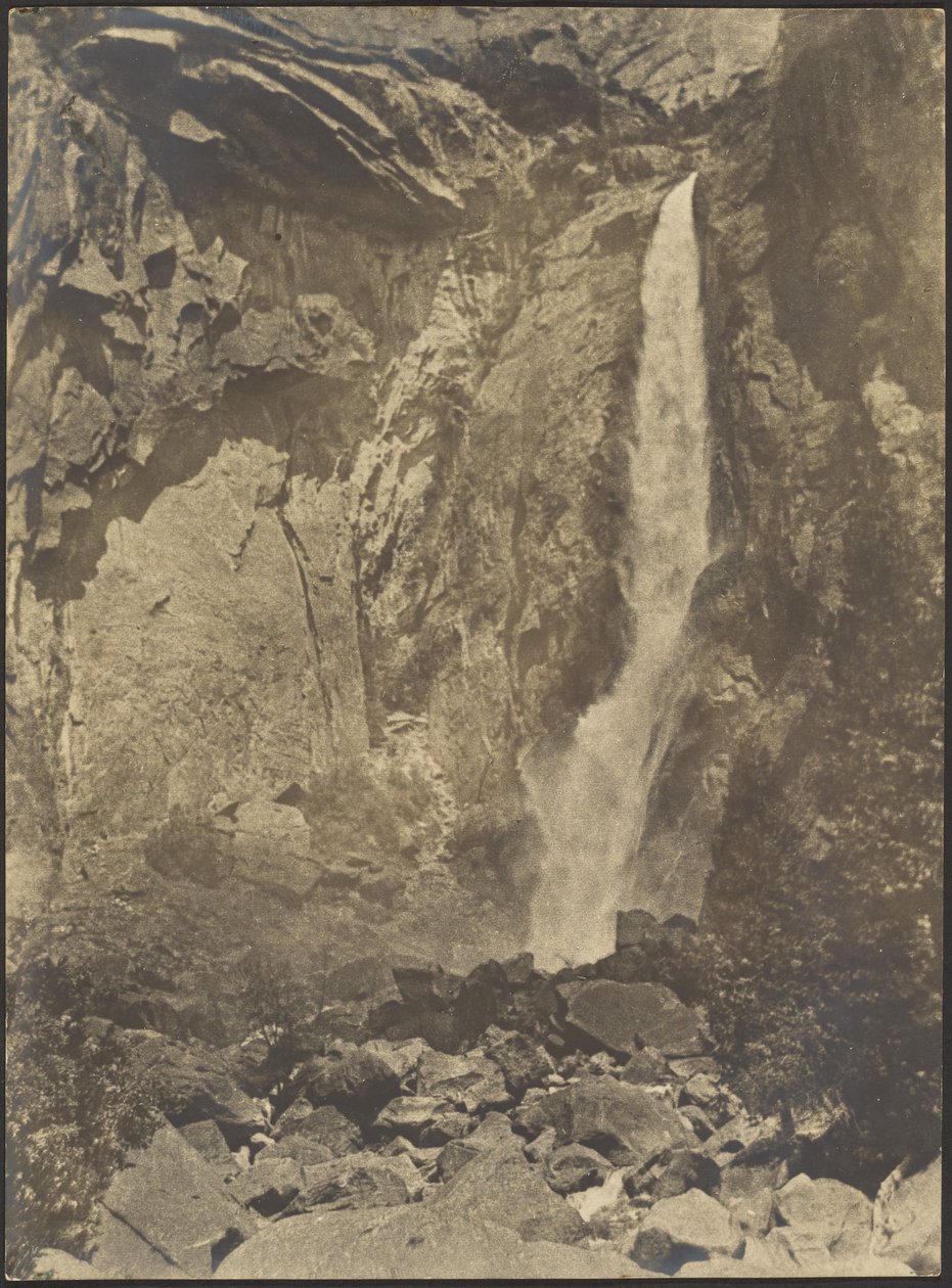 [Vattenfall i Rocky Ravine] av Louis Fleckenstein