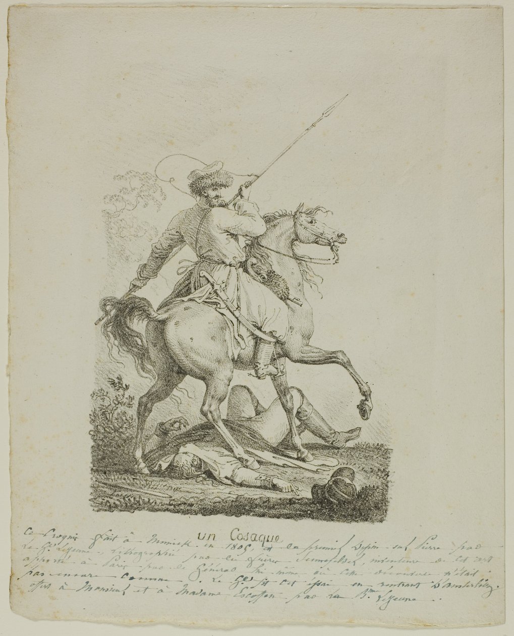En kosack av Louis Francois Lejeune