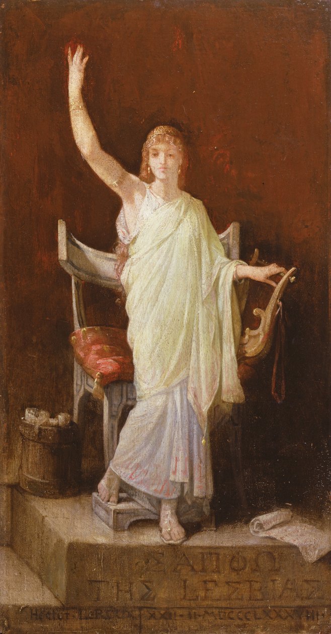 Sappho, 1888 av Louis Hector Leroux