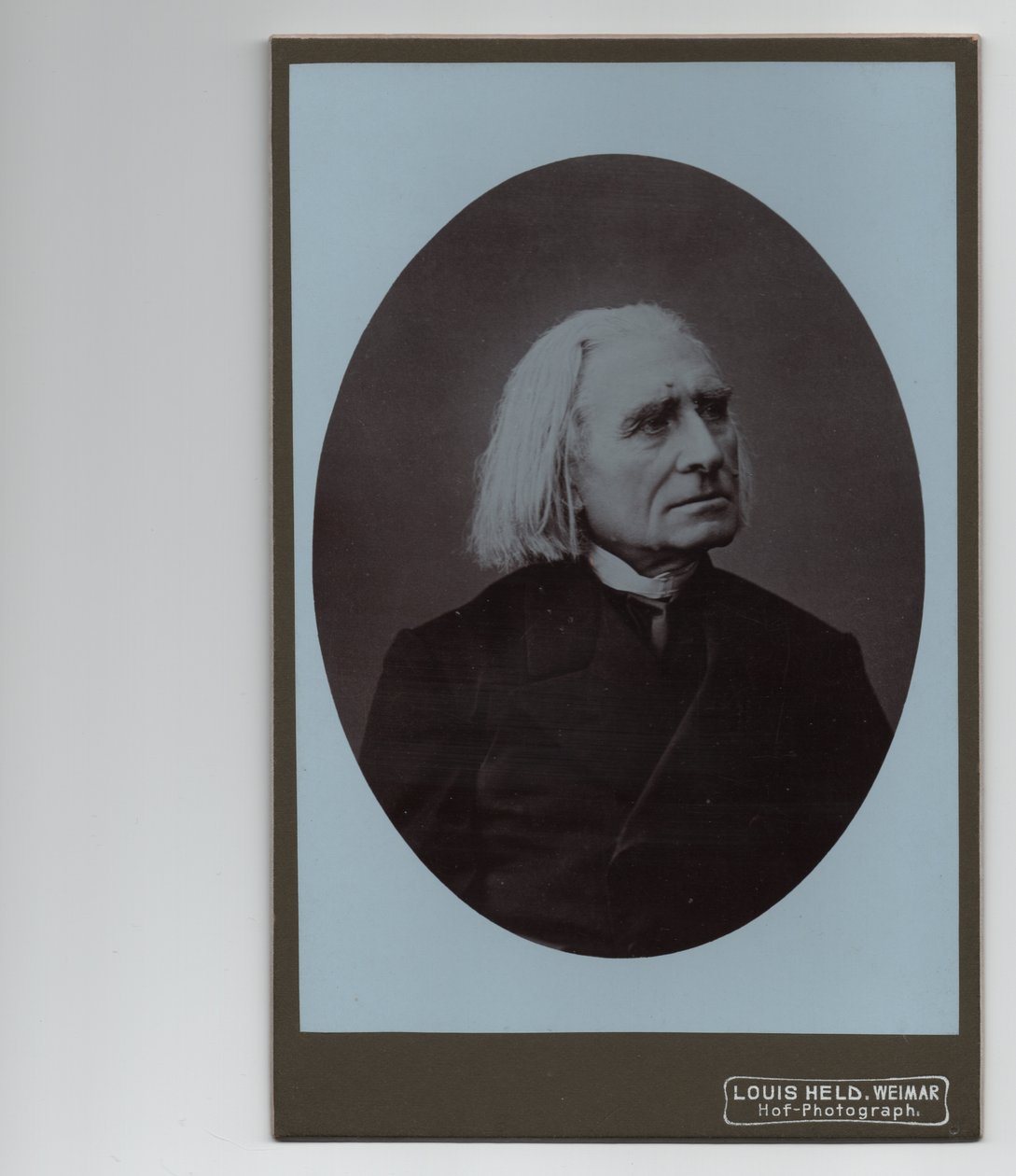 Franz Liszt (1811-1886) (1880, fotografi) av Louis Held