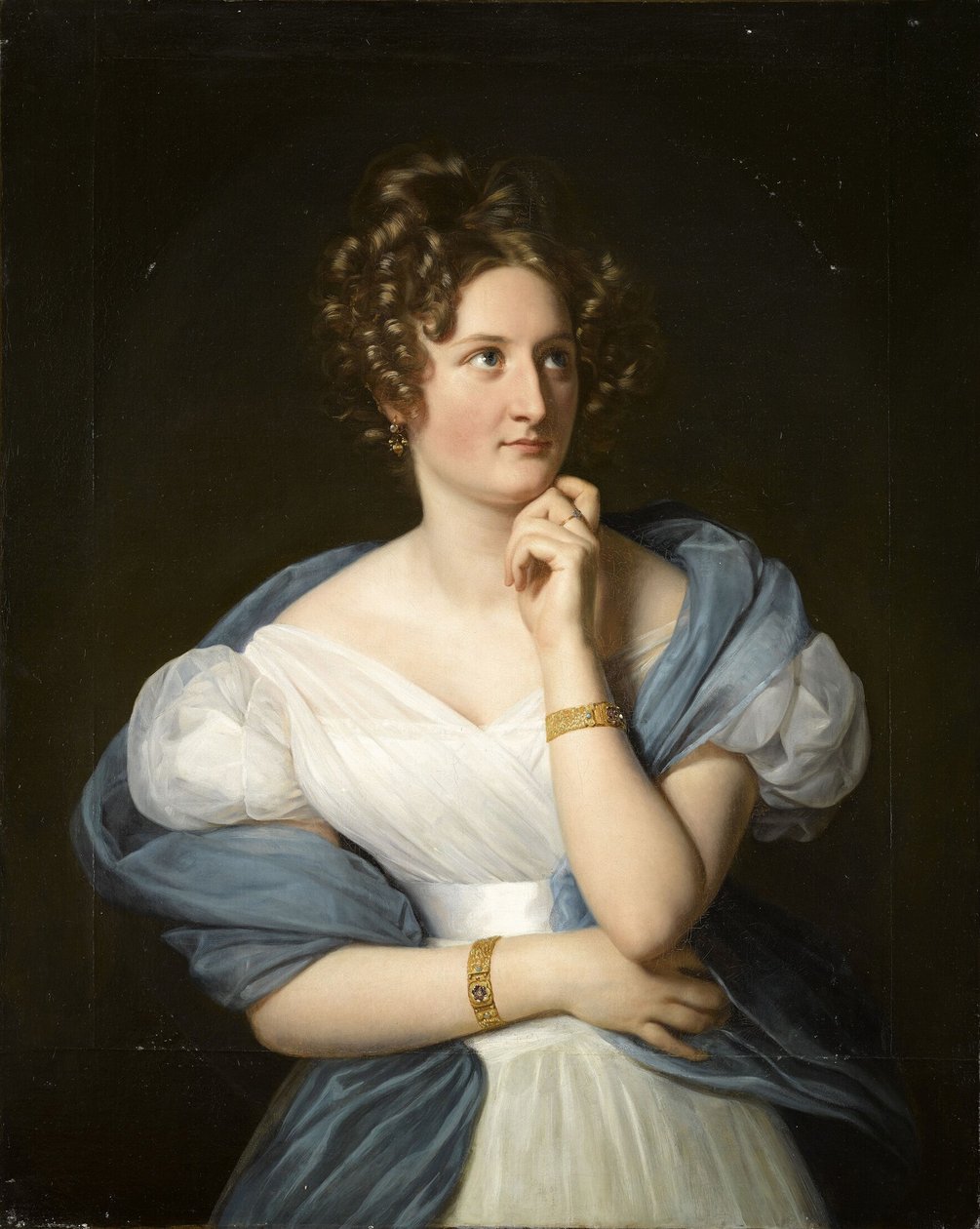 Delphine Gay av Louis Hersent