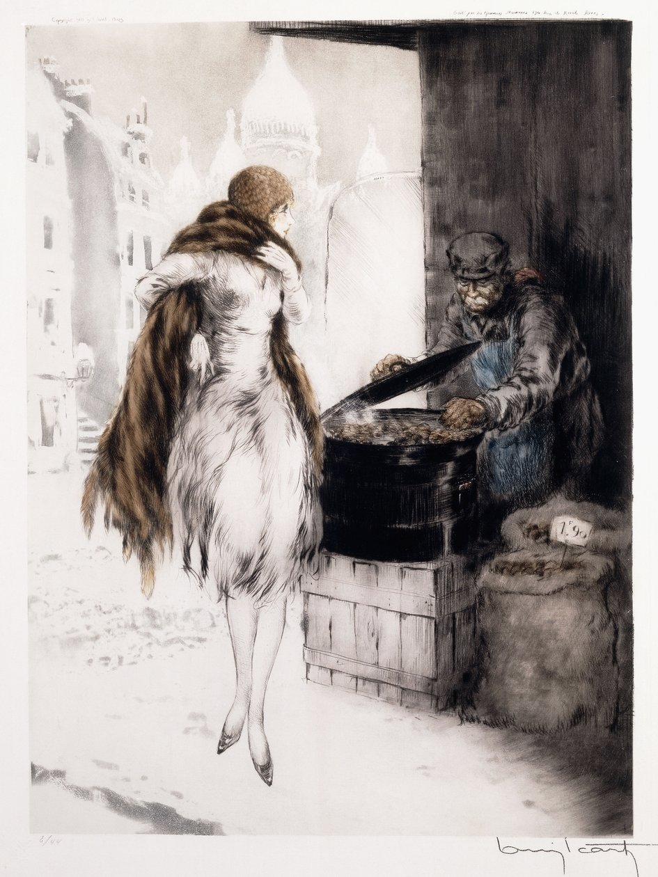 Chestnut Säljare av Louis Icart
