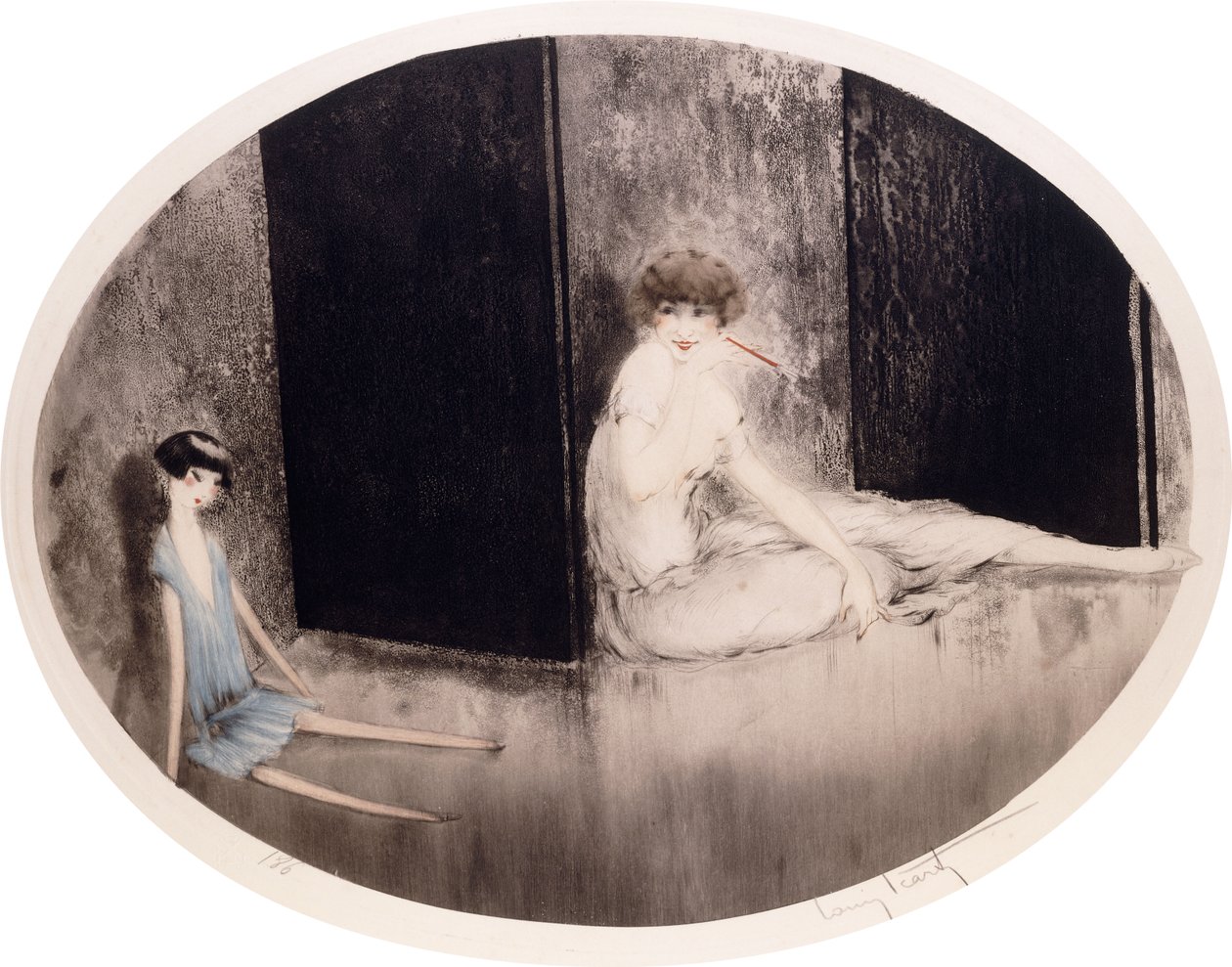fransk docka; Moderna dockor av Louis Icart