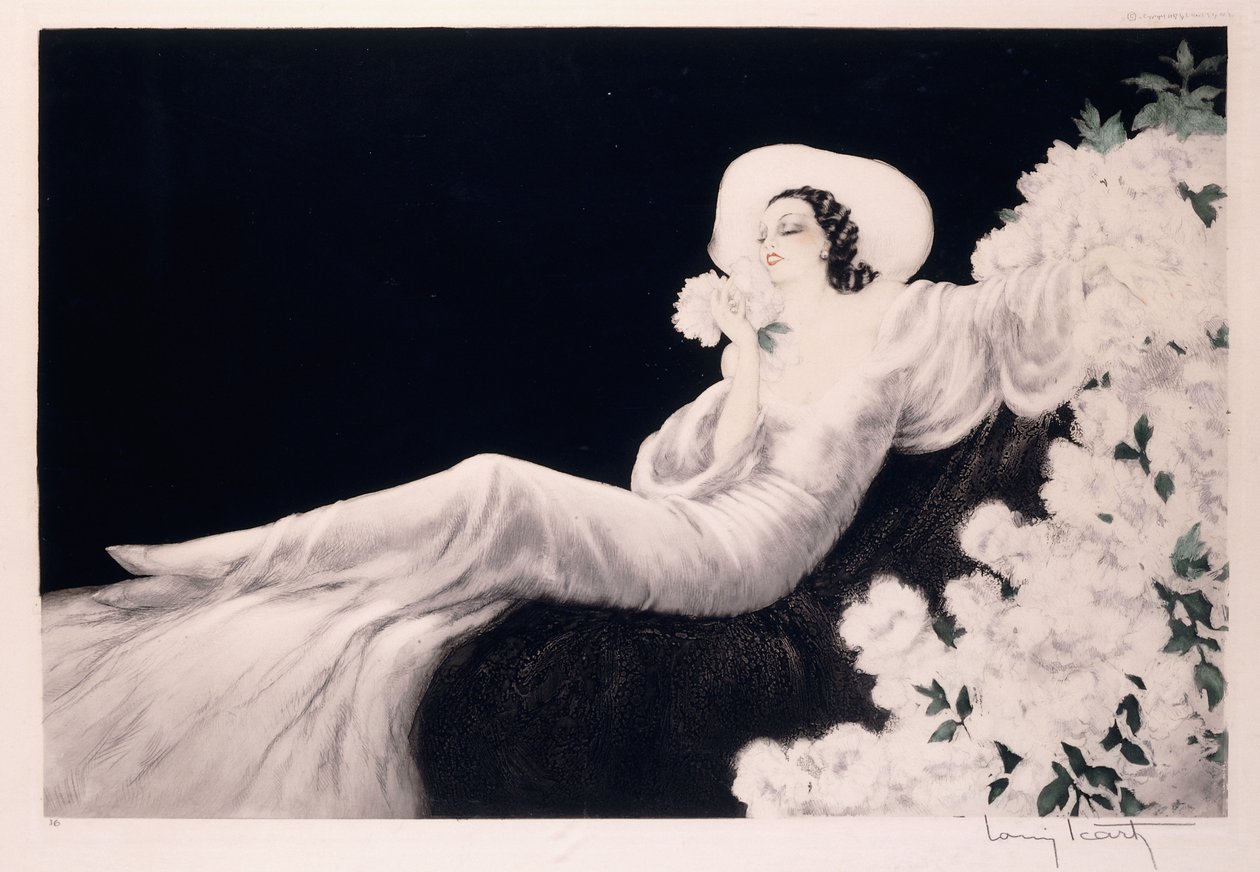Älskar Blossom av Louis Icart