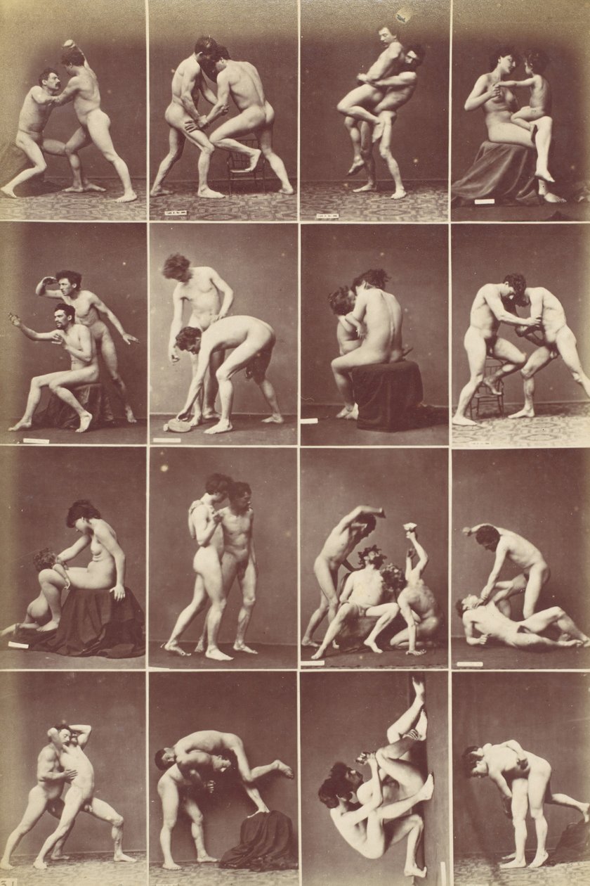 Album of Studies-Poses, ca. 1880. av Louis Igout