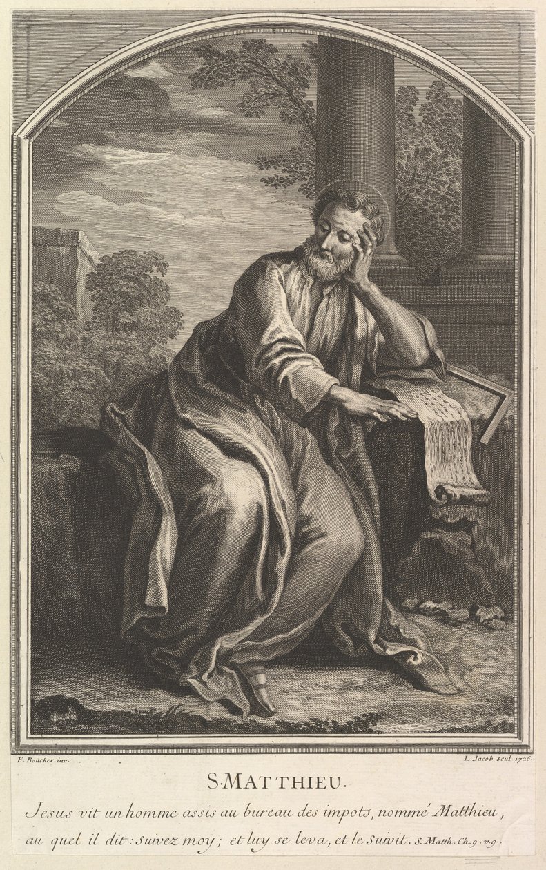 Sankt Matteus, 1726. av Louis Jacob
