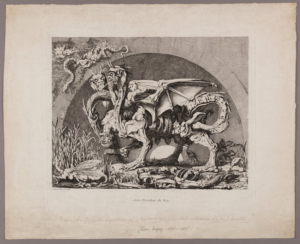 Chimären av Louis Jean Desprez