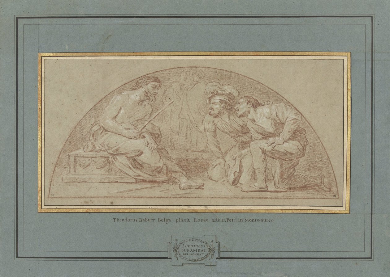 Hån mot Kristus av Louis Jean Jacques Durameau