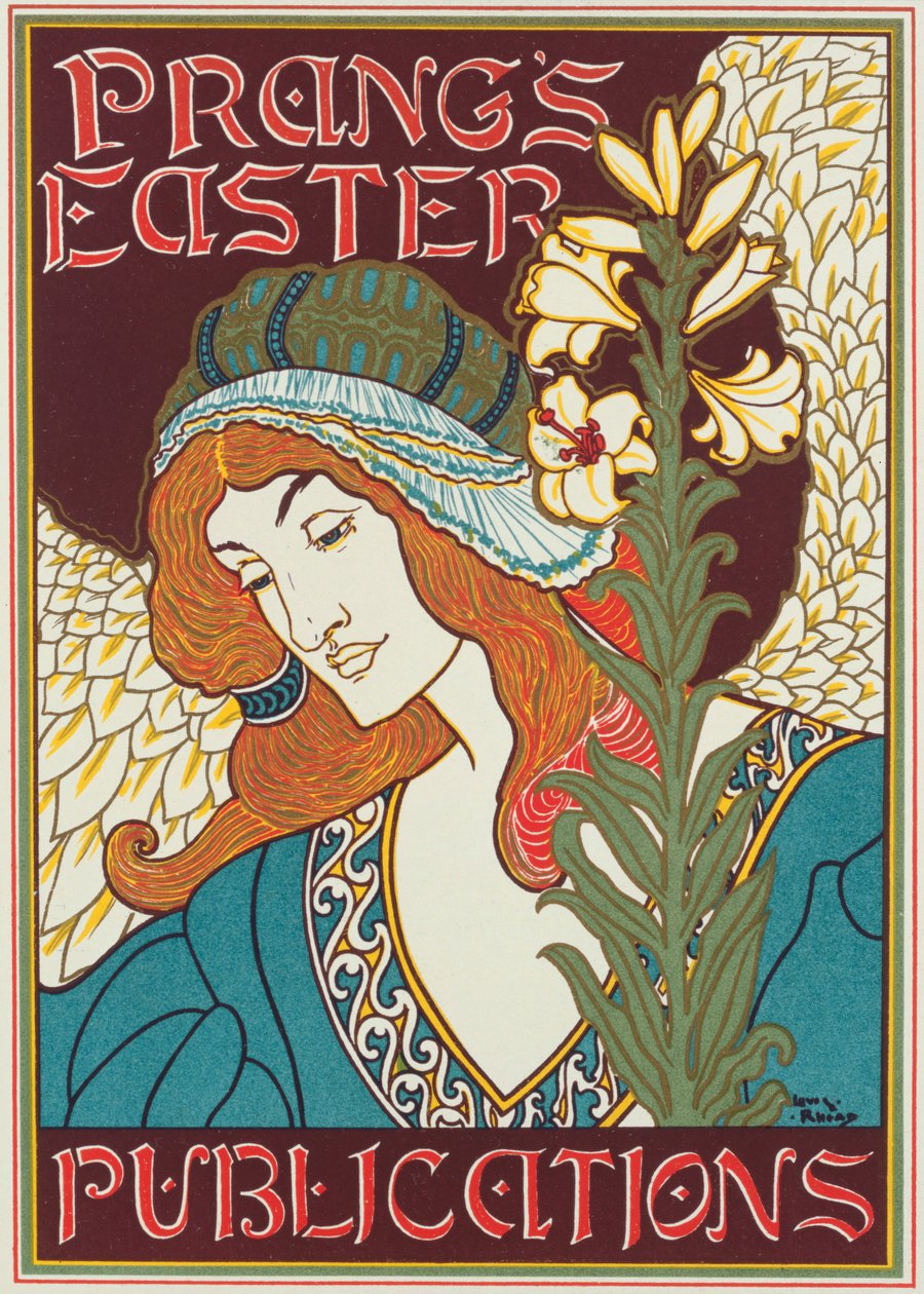 Prangs påskpublikationer av Louis John Rhead