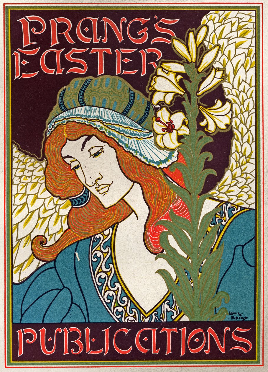 Prangs påskpublikationer av Louis John Rhead