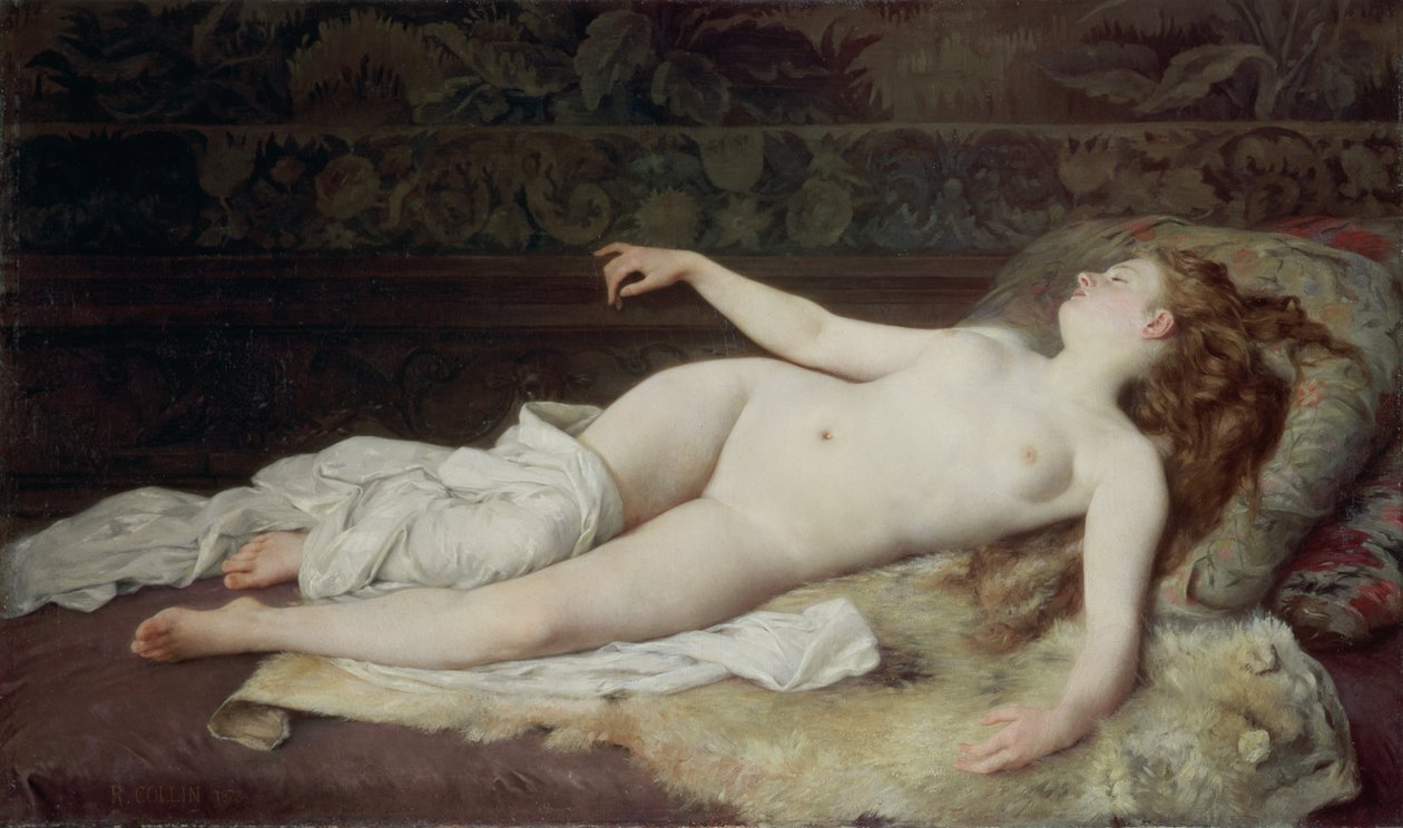 Sömn av Louis Joseph Raphael Collin