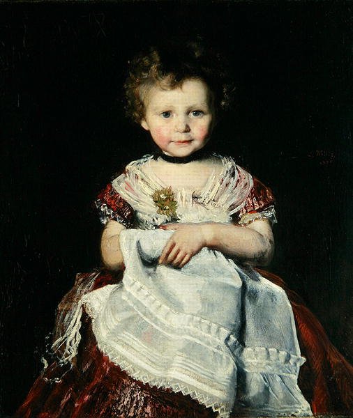 Martha Kolitz (olja på panel) av Louis Kolitz