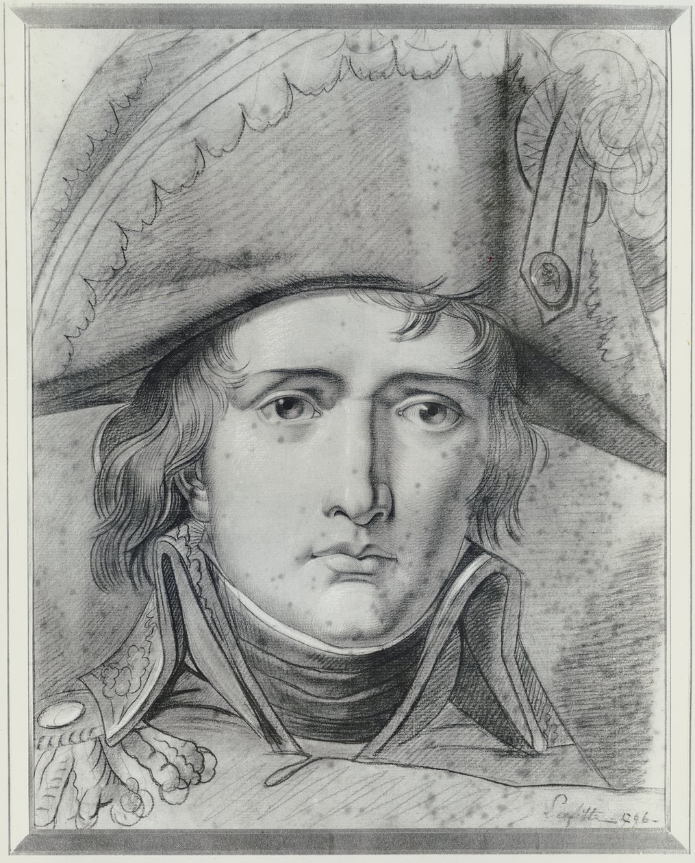 Porträtt av general Bonaparte, 1796 av Louis Lafitte