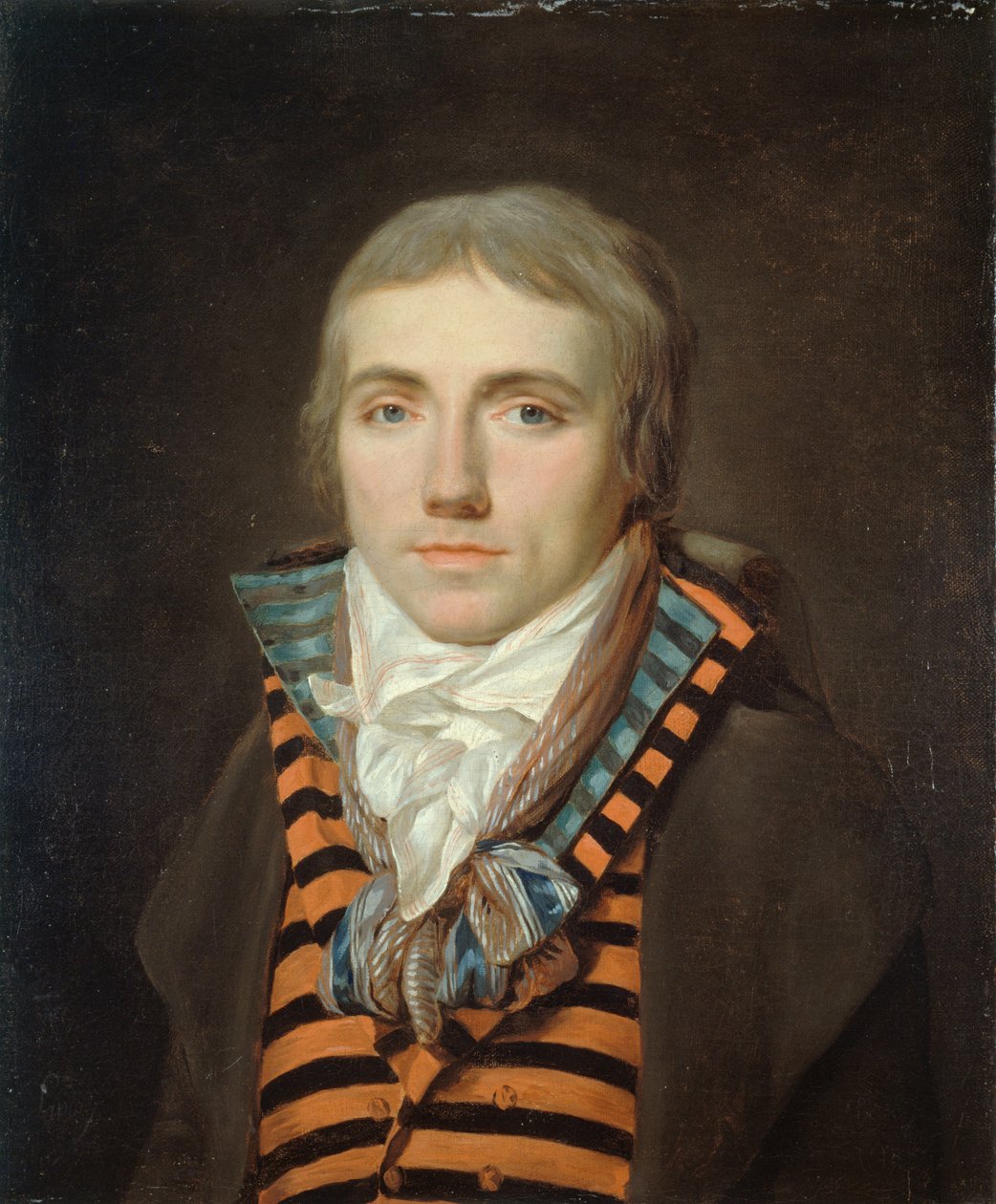 Porträtt av Jean-Louis Laya 1761-1833, 1795. av Louis Landry