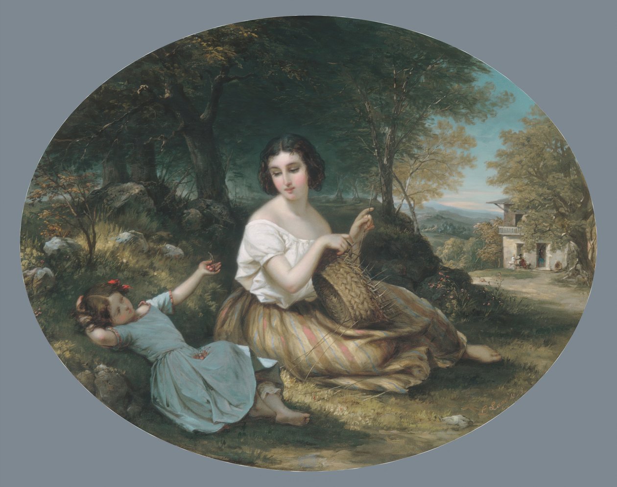 Korgmakaren, 1853. av Louis Lang