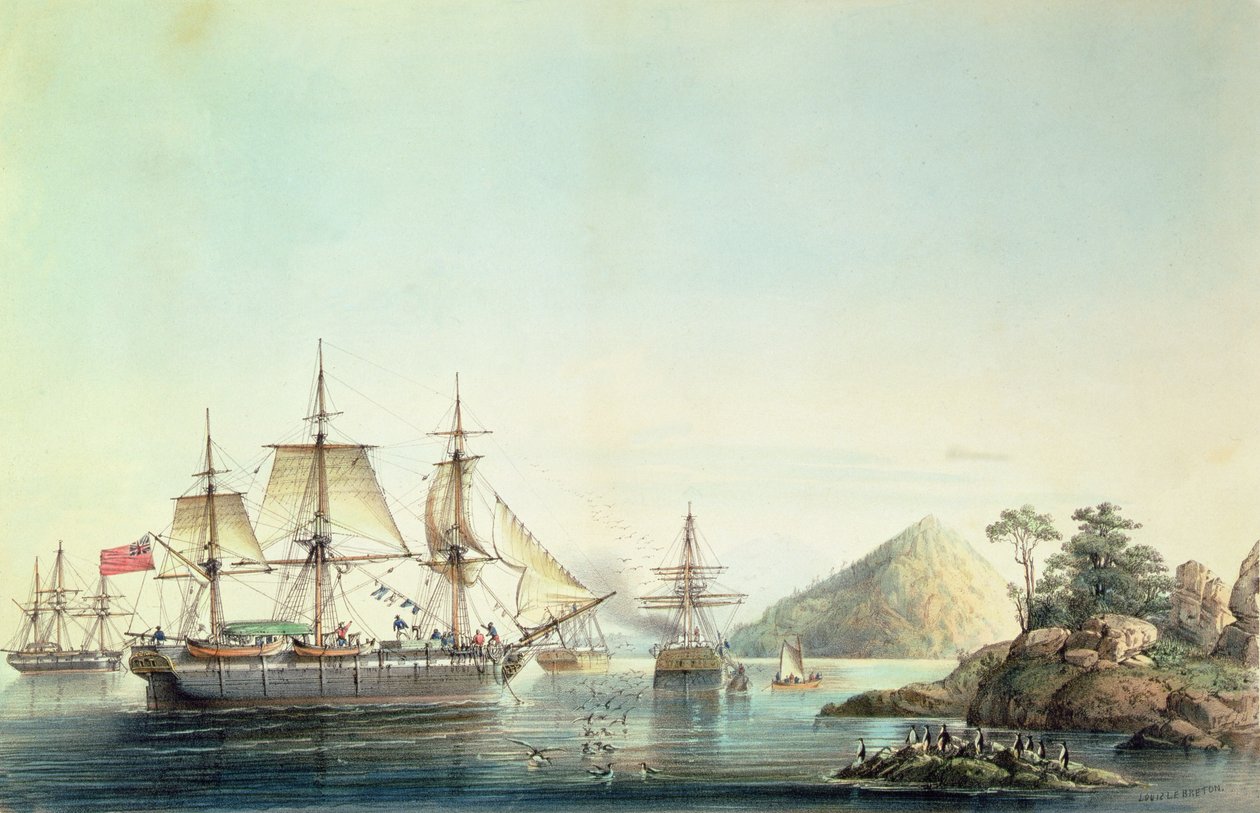 Kanot Esquimau av Louis Lebreton