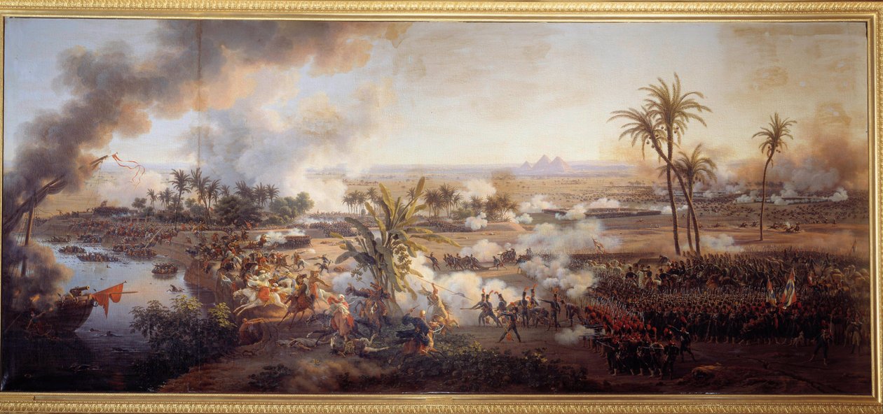 Slaget vid pyramiderna, 21 juli av Louis Lejeune